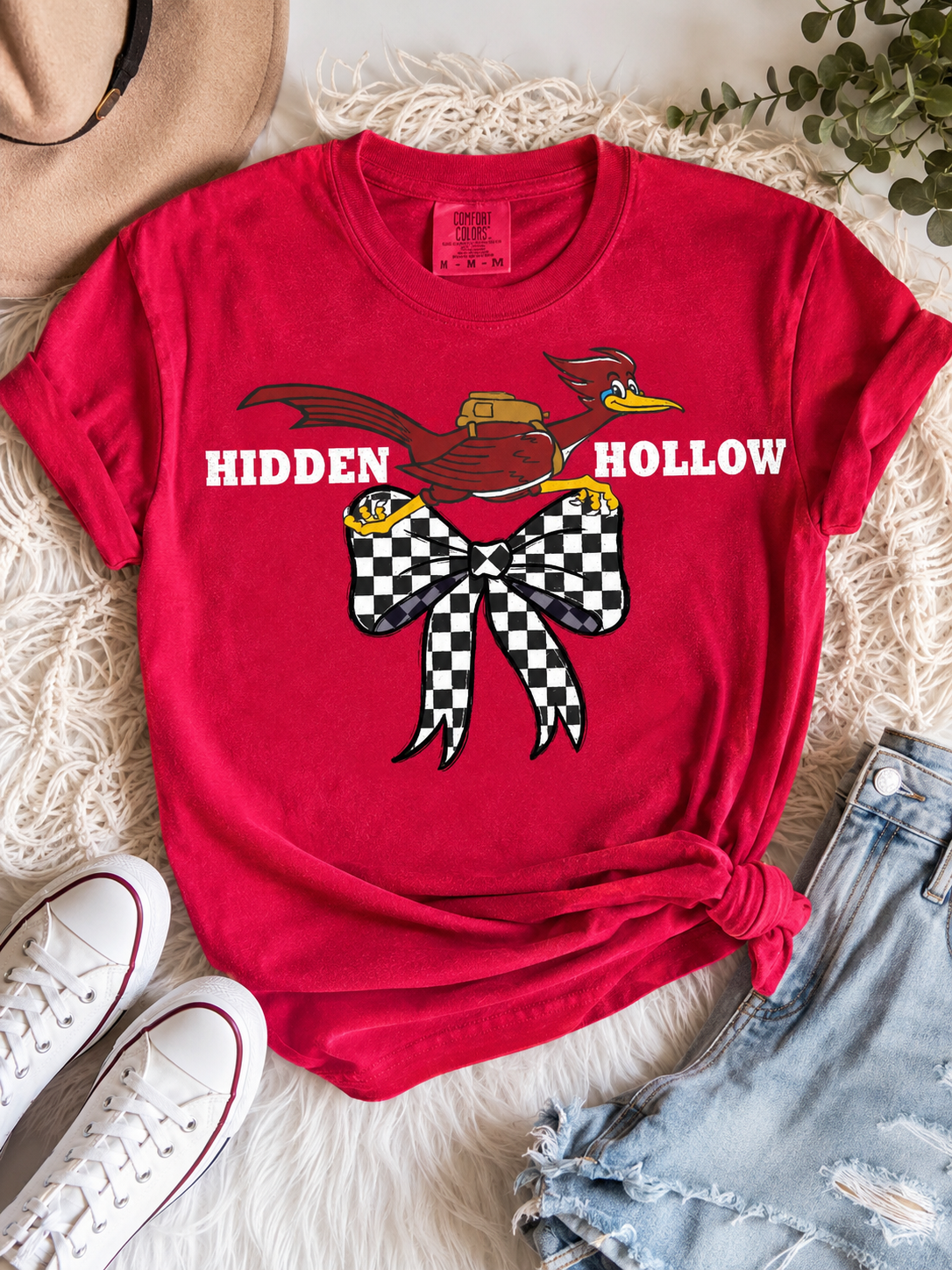 RR CHECKERED BOW