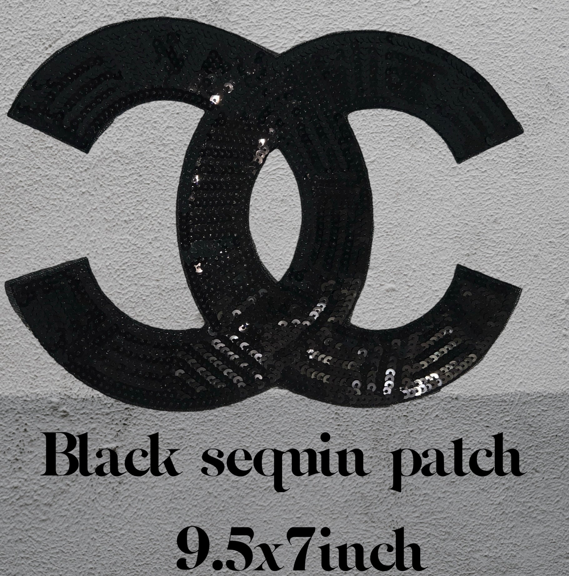 Designer sequins patch