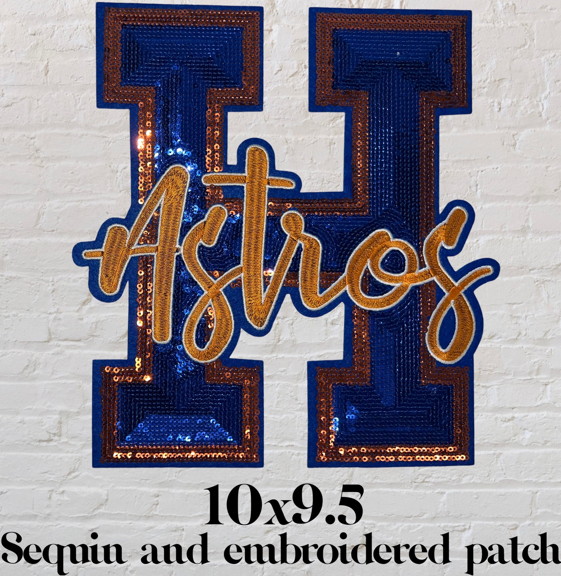 Sports sequin patch