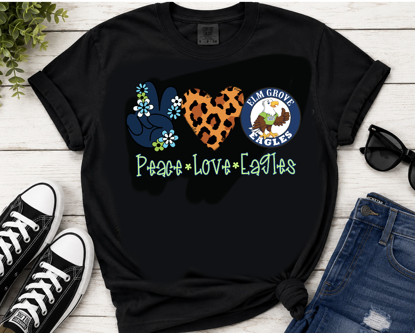 Peace love eagles