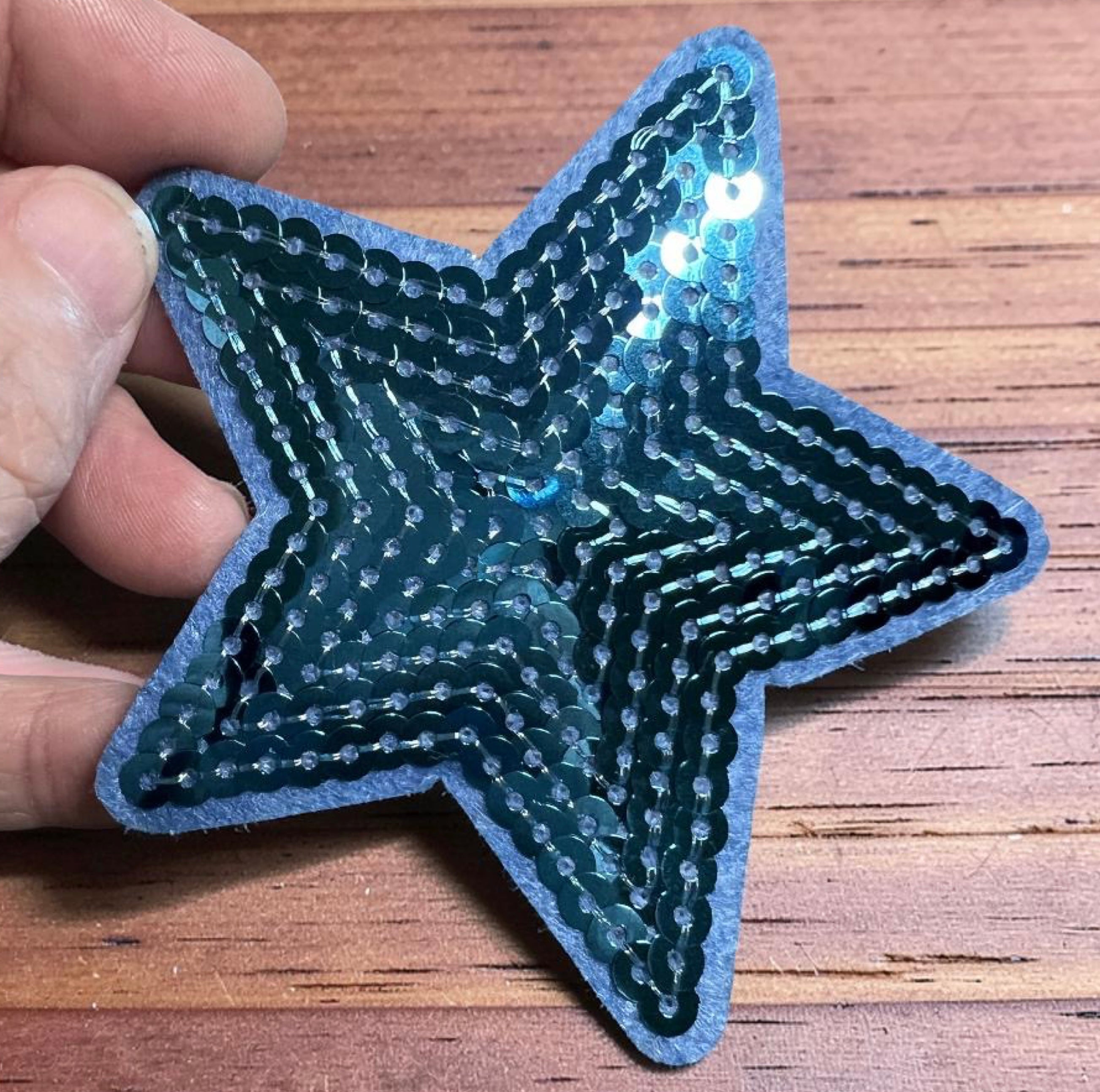 3in sequin star