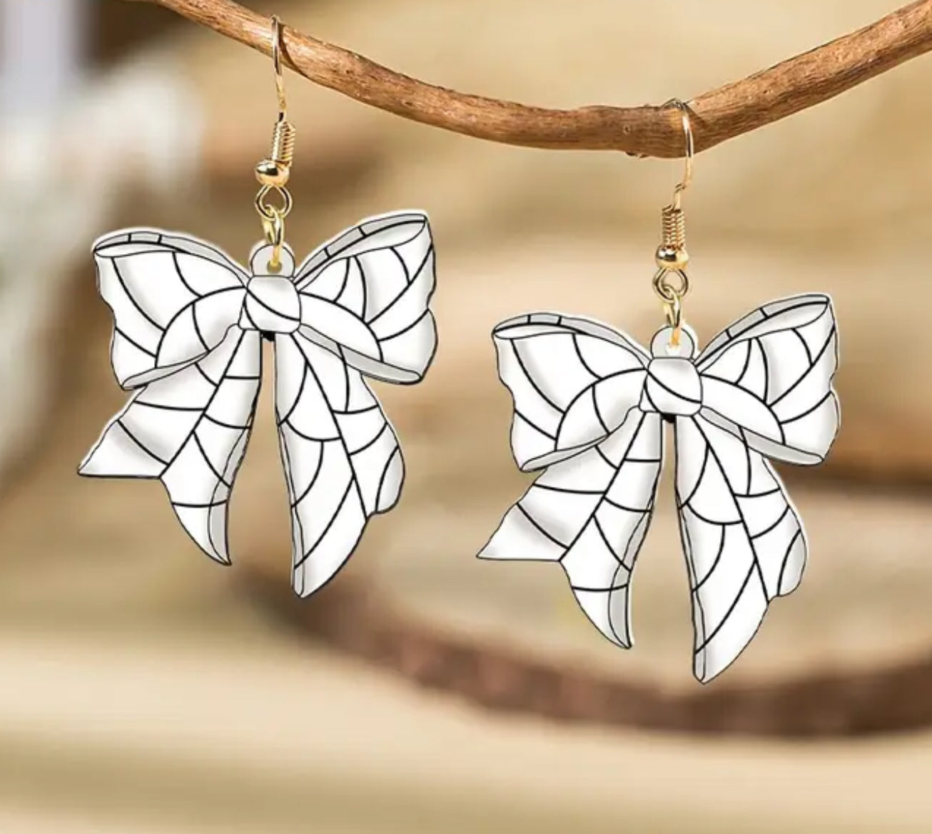Sports inspired earrings