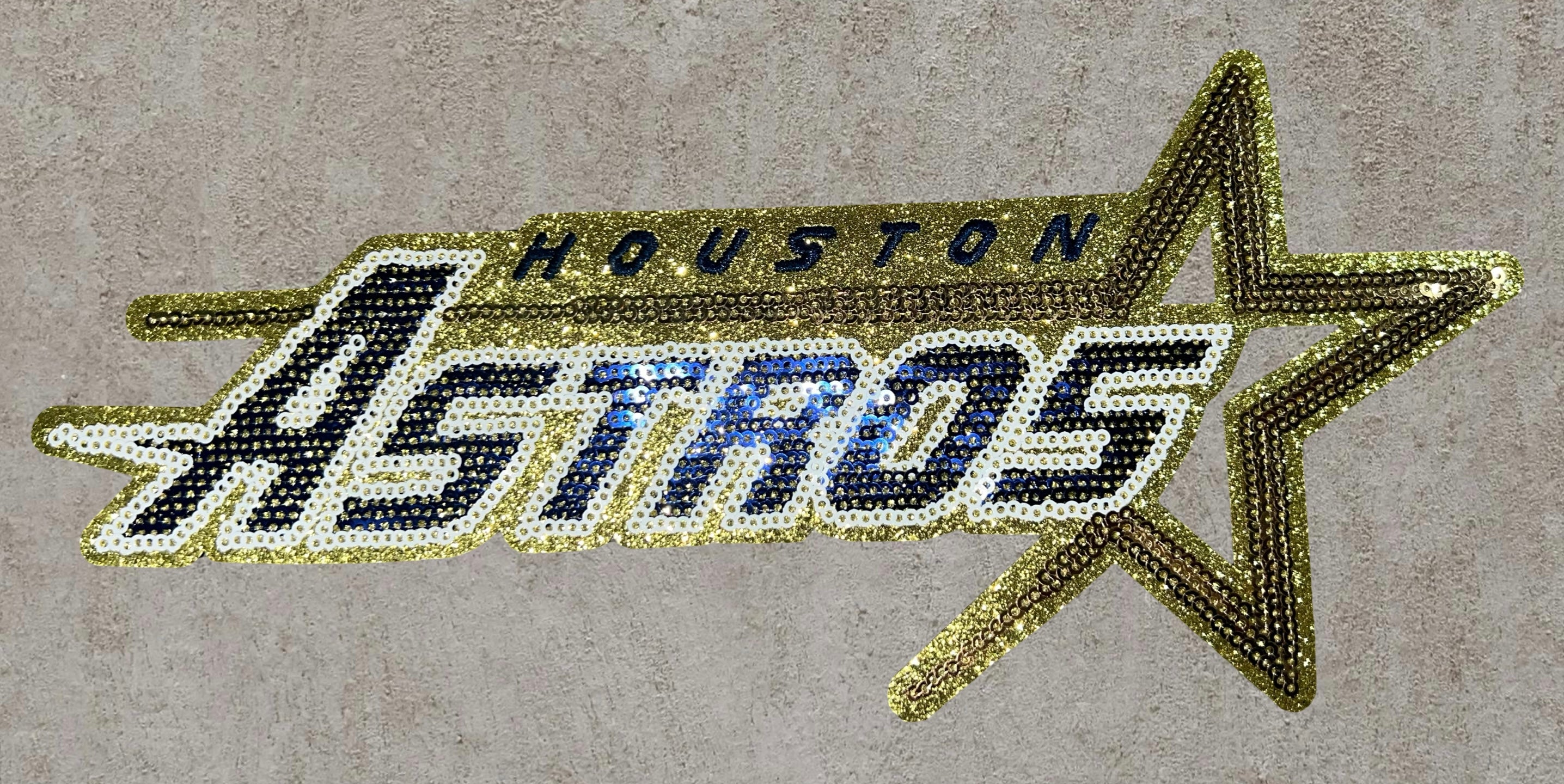 Old school baseball inspired patch