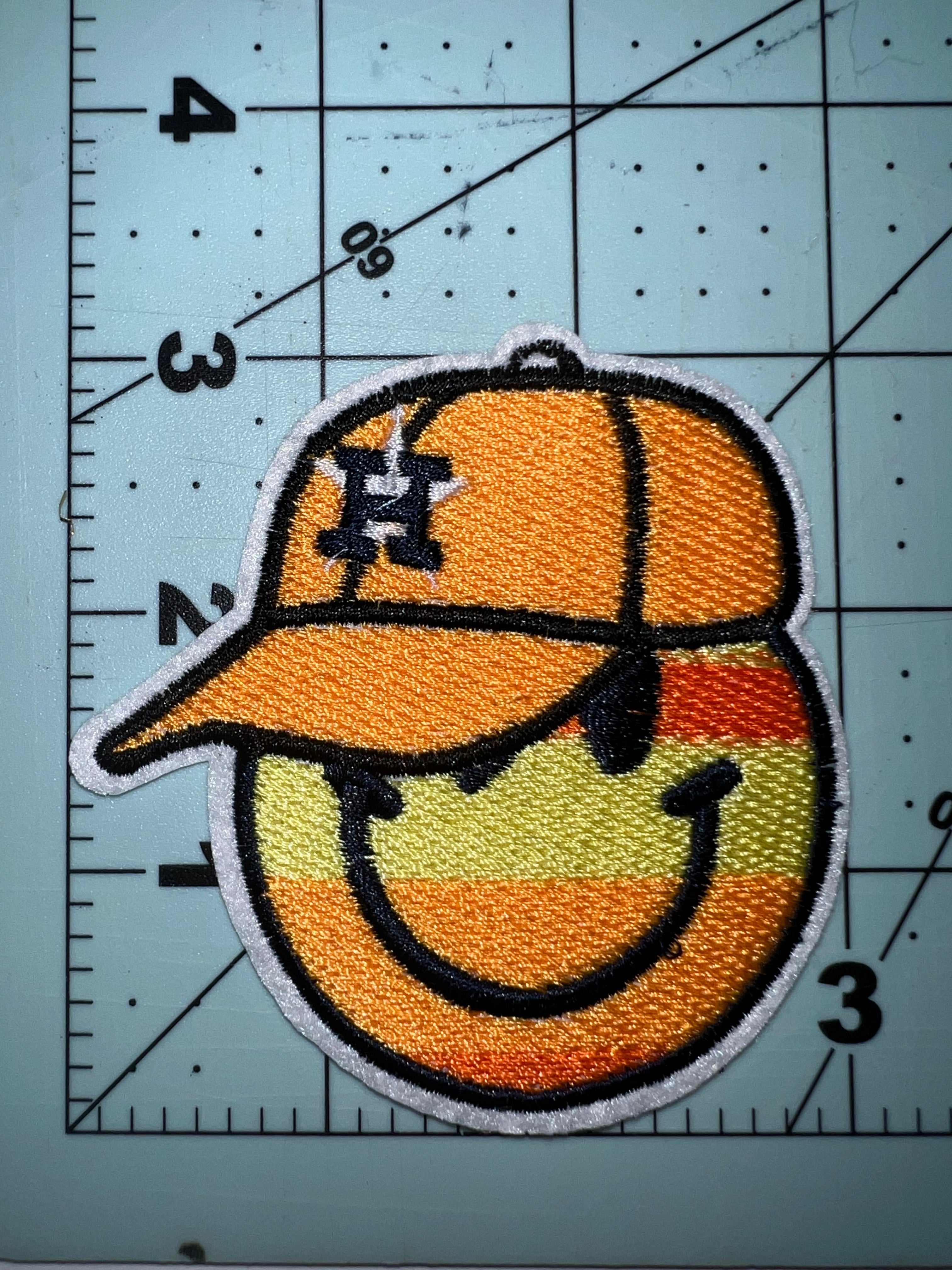 Retro smiley w/hat