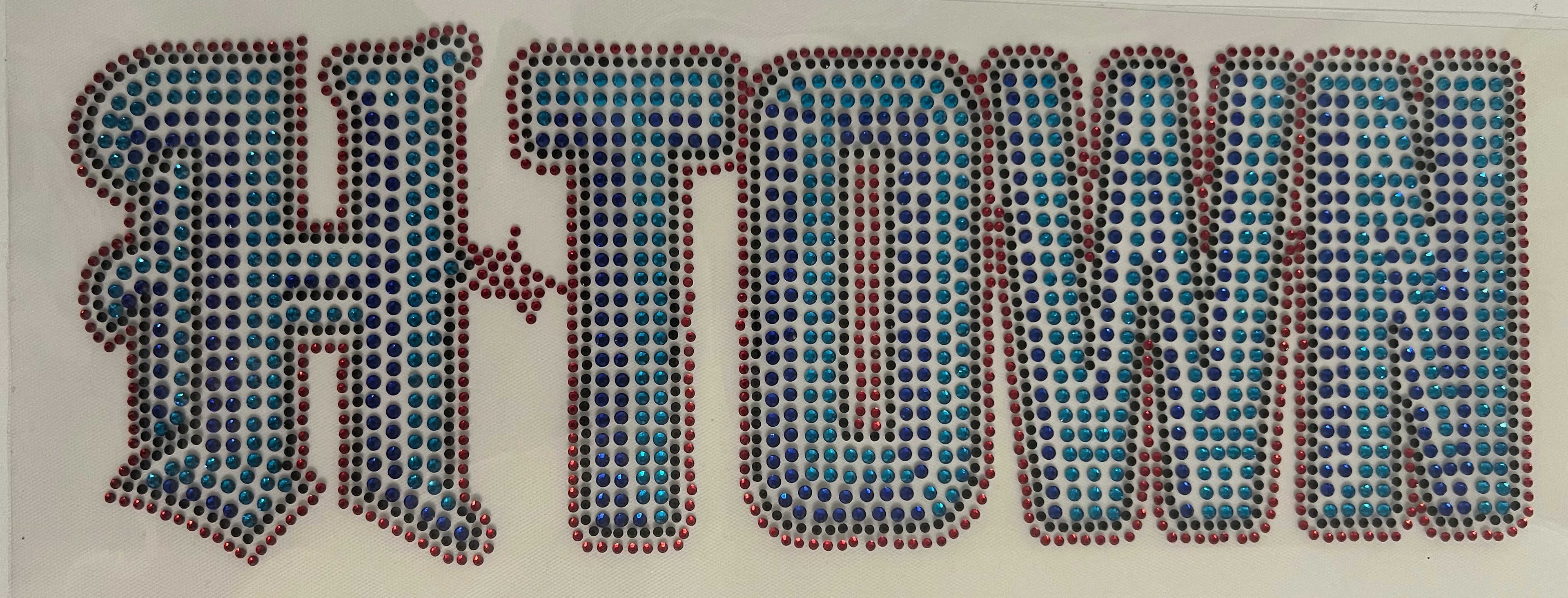 Htown rhinestone transfer