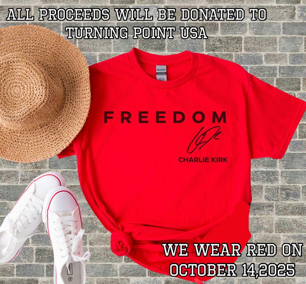 We wear red