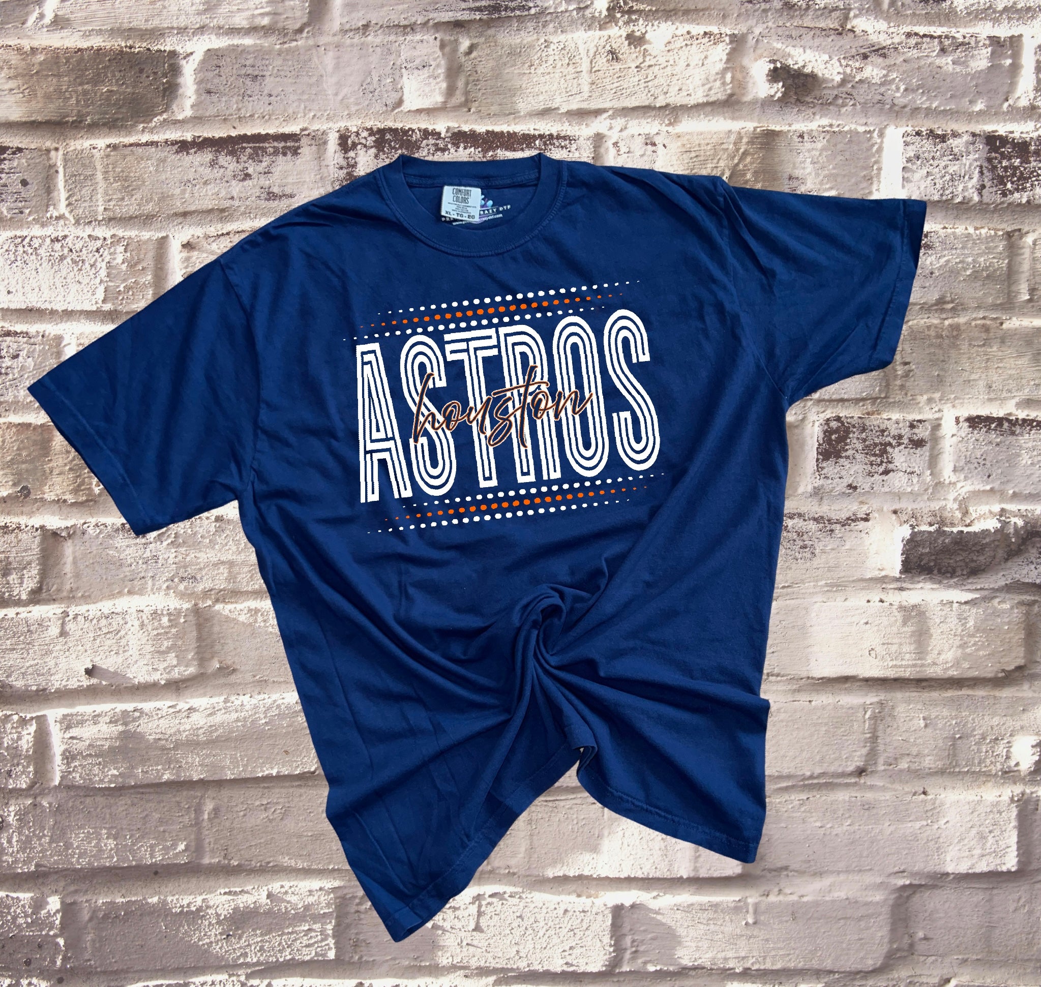 Baseball themed tee
