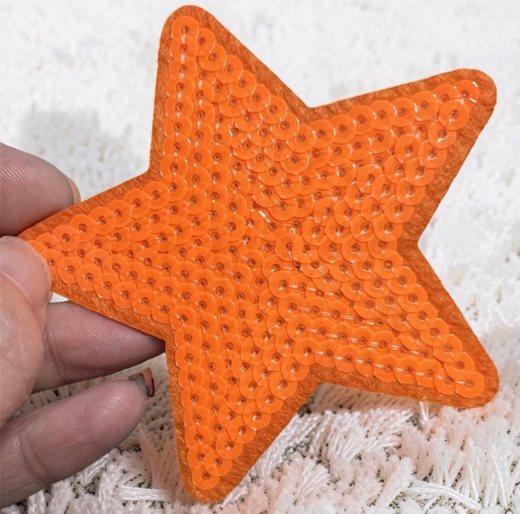 3in sequin star