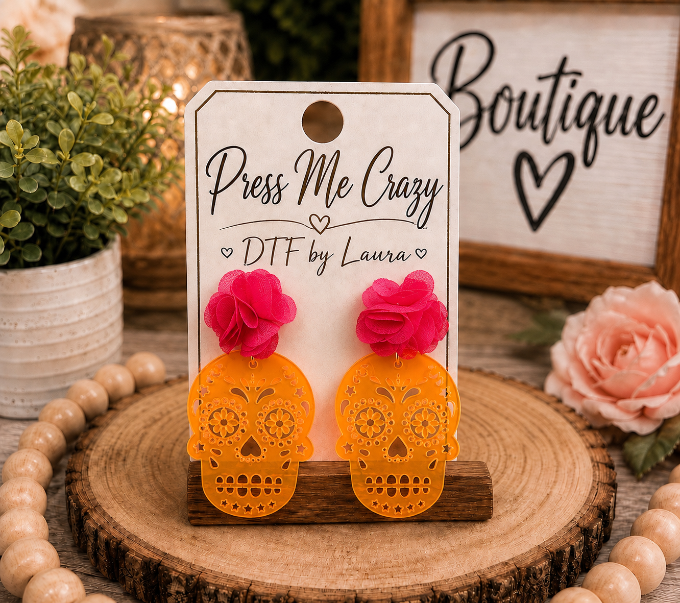 Day of the dead sugar skull