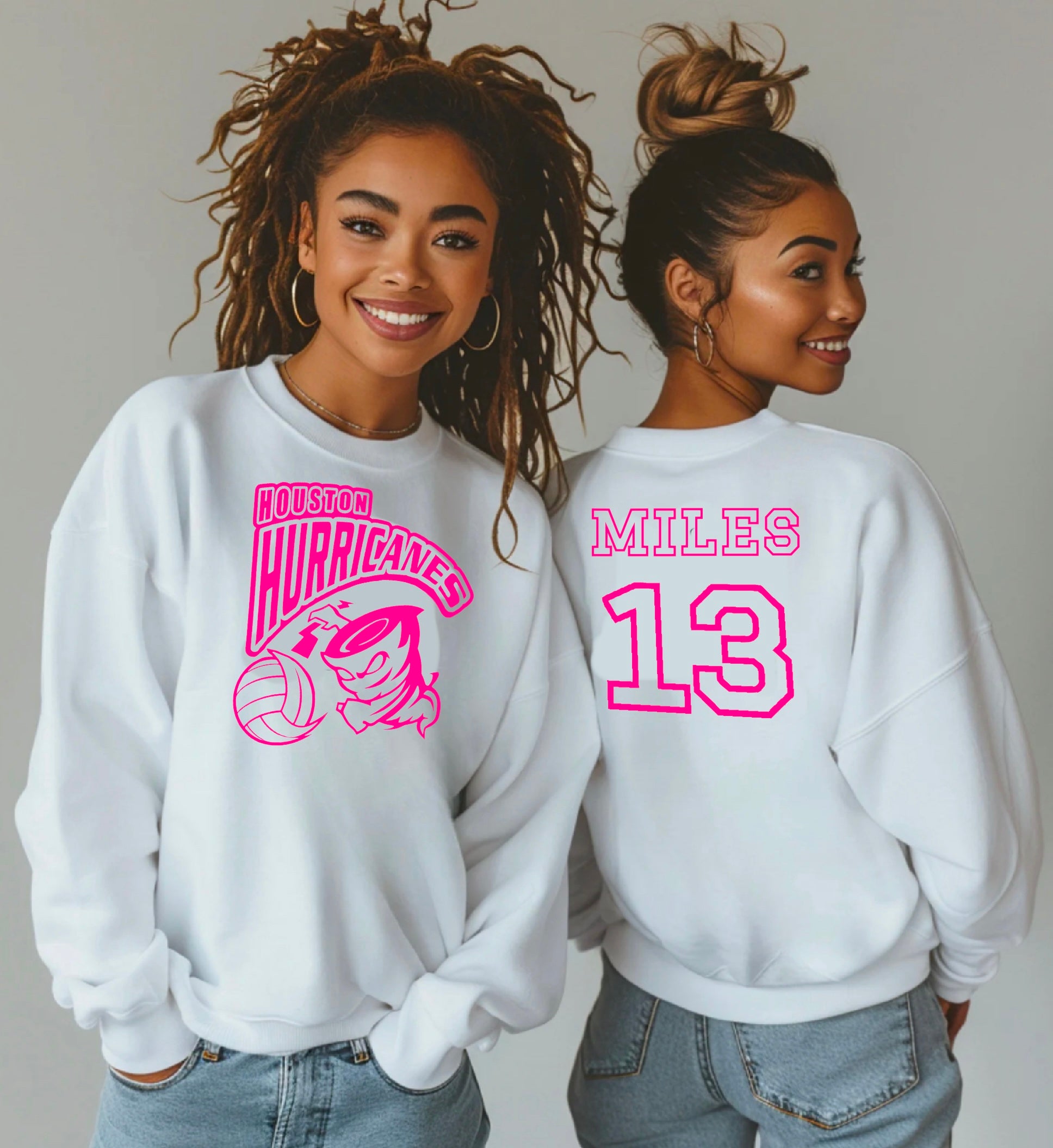 Houston Hurricanes crewneck sweatshirt