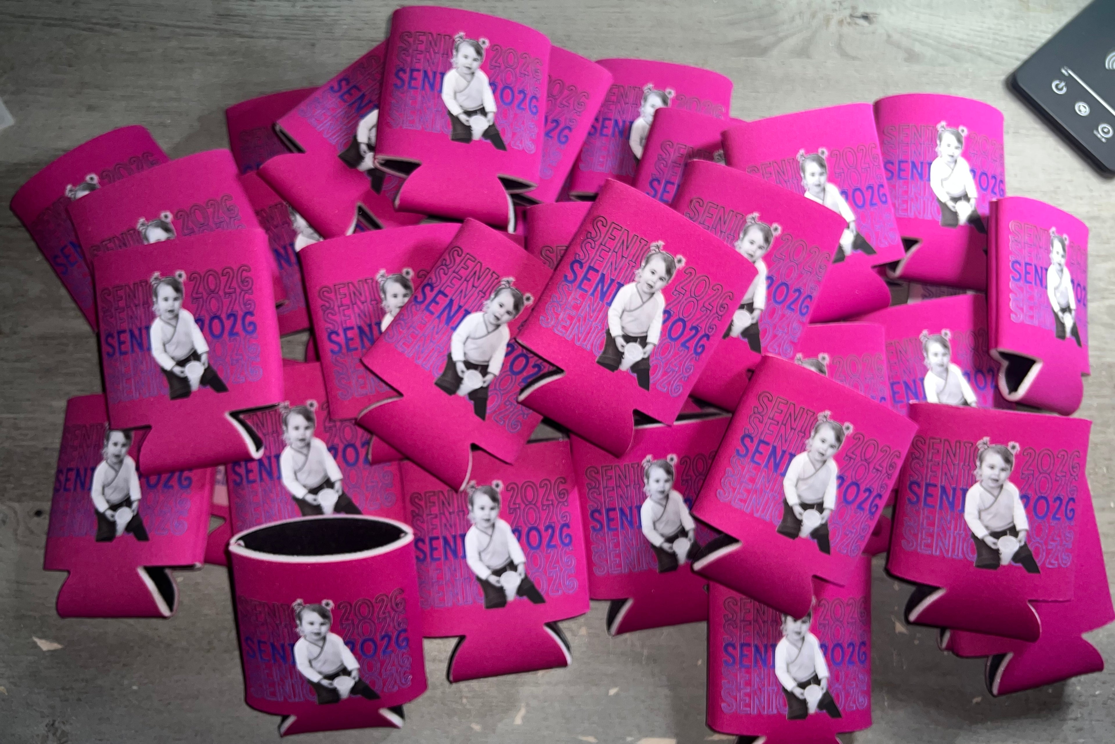 Custom koozie bulk order
