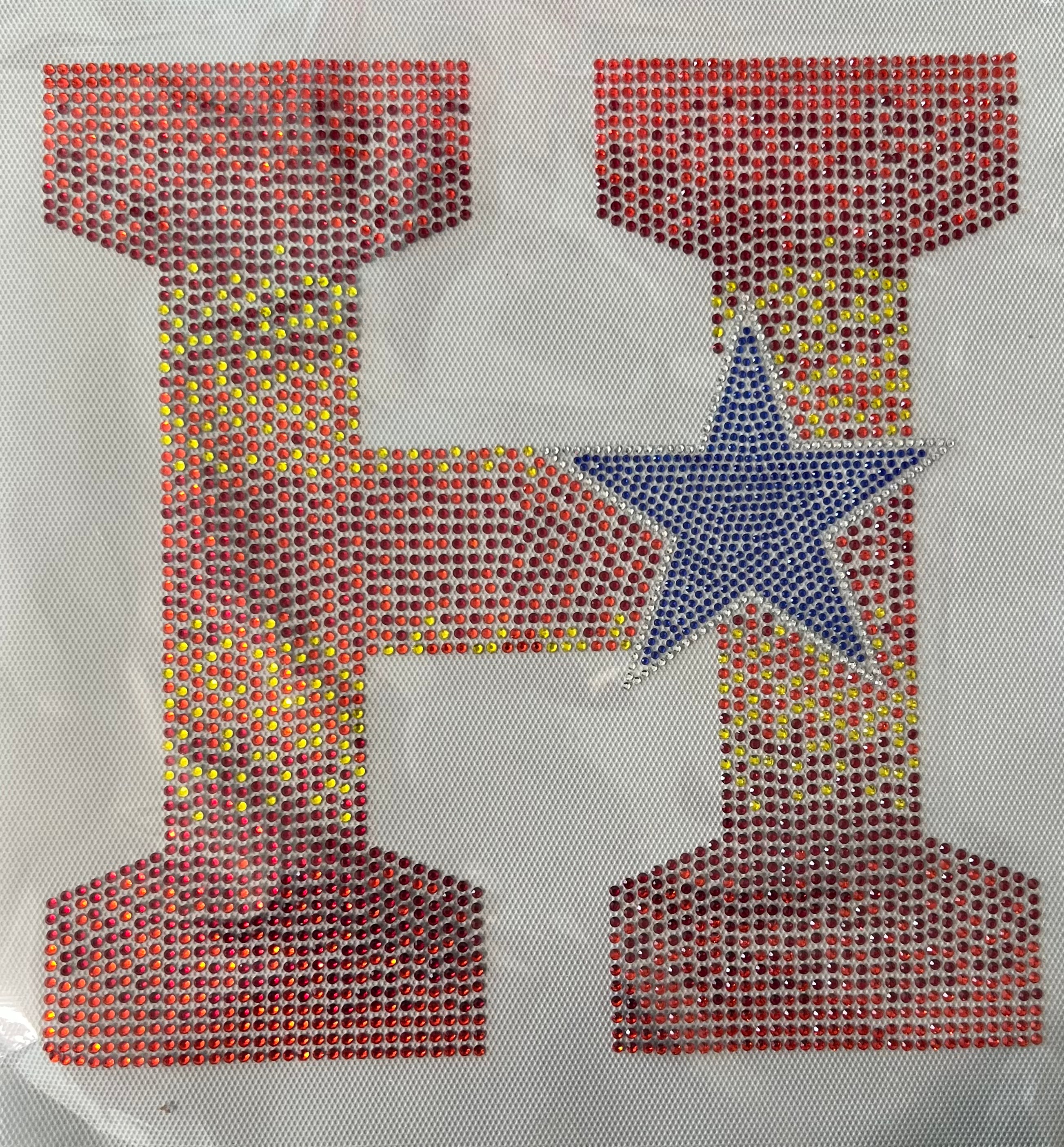 Sports rhinestone transfer