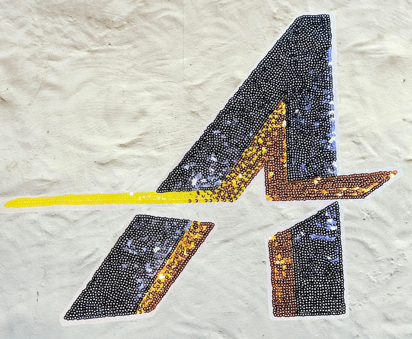 City connect A sequin patch