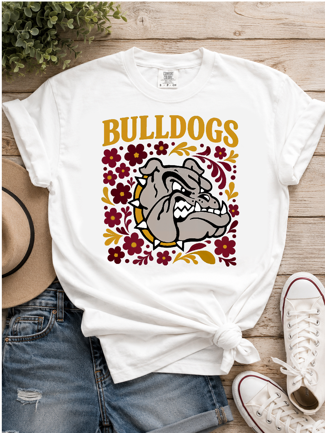Bulldogs floral