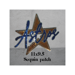 star sports sequins patch
