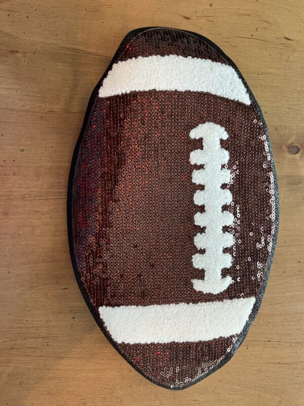 Large sequins football