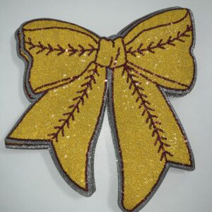Softball big bow patch