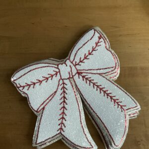Large baseball bow