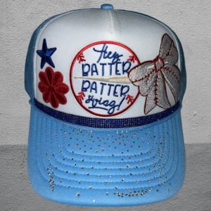 Swing batter trucker hat
