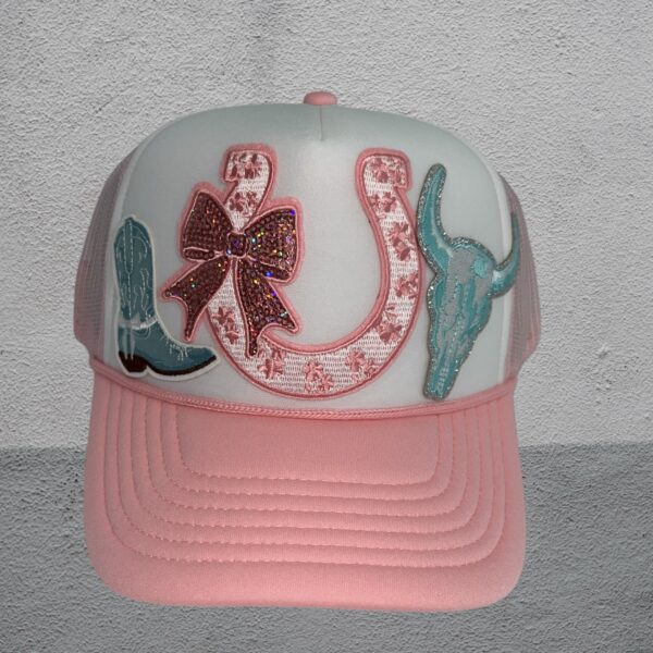 Preppy western trucker hat - Image 3