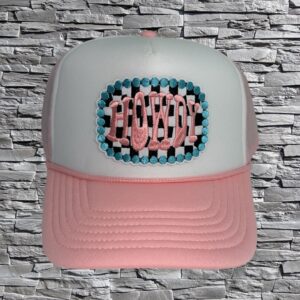 Howdy trucker hat