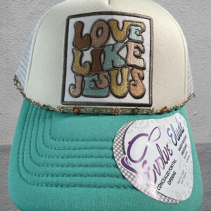 Love like Jesus trucker hat