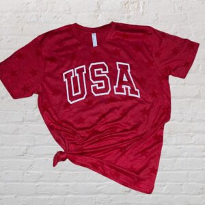 usa star tee Press Me Crazy DTF in Houston, Texas